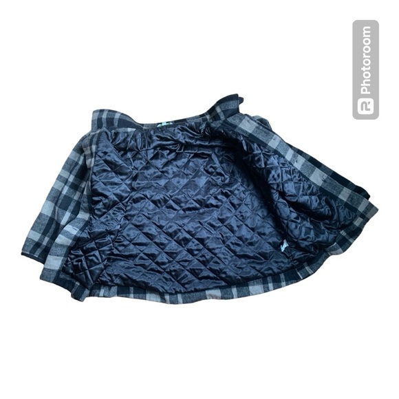 Orvis Black and grey Plaid Button Lined Jacket Sz. XL - Picture 4 of 6